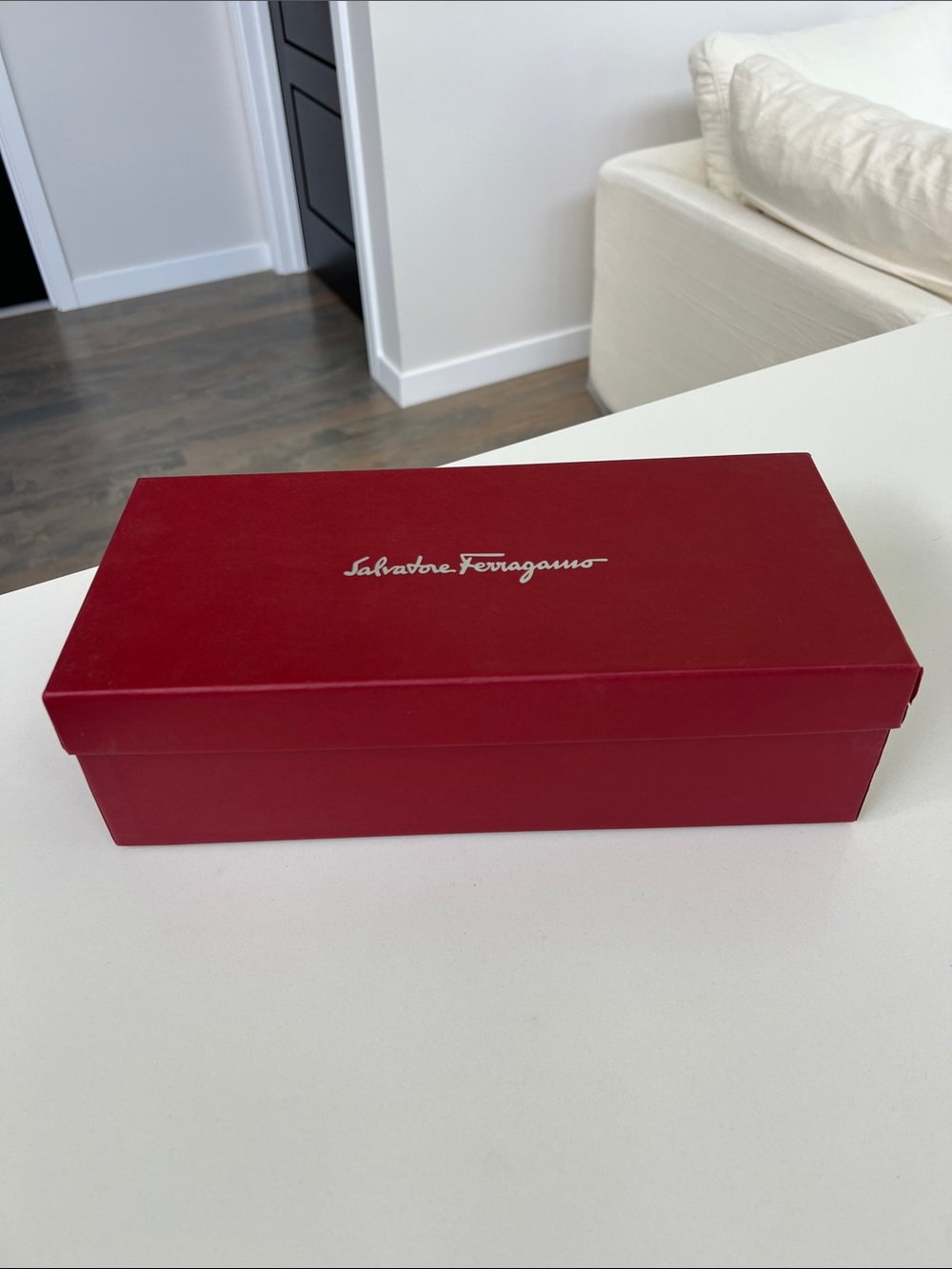 Salvatore Ferragamo savina black patent leather cushioned ballet flats with bows - Picture 2 of 10